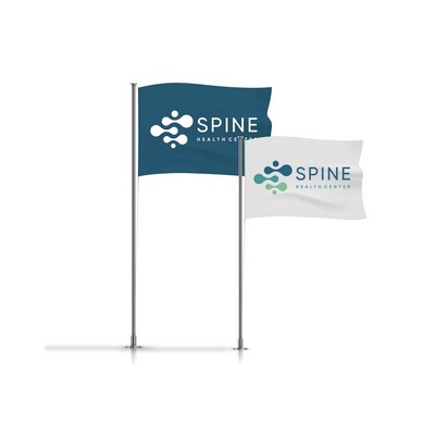 Flag Single Sided (5' x 8ft) - Custom