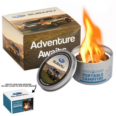 Endless Summer® Portable Campfire w/ Custom Lid Label and Custom Gift Box